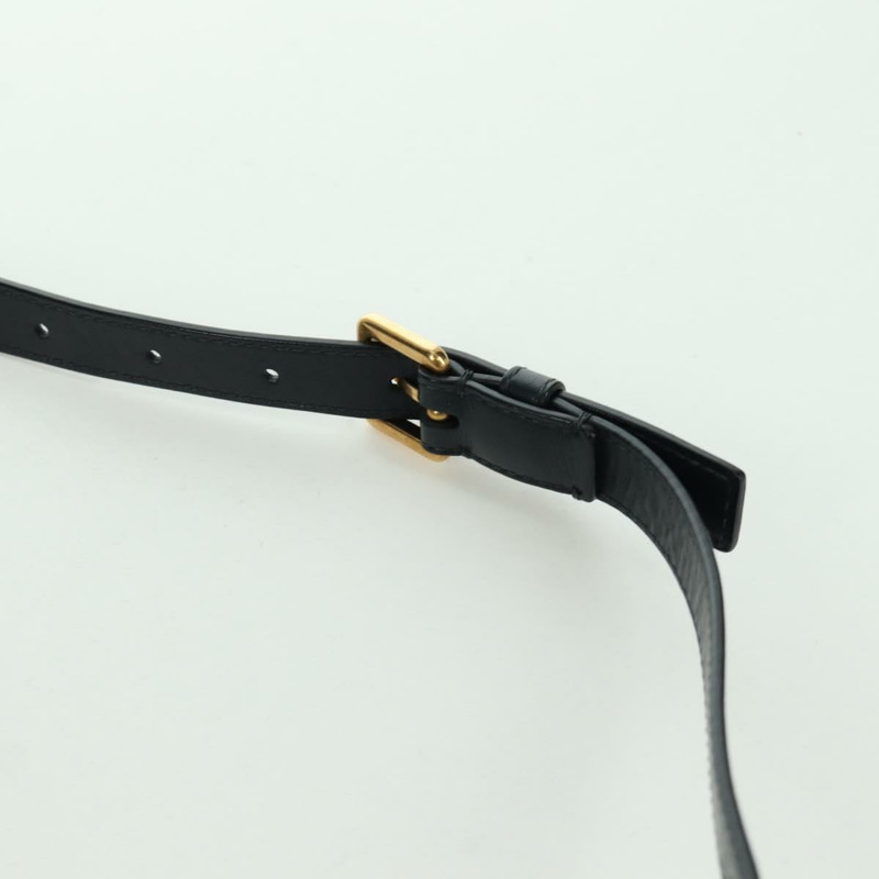 【日本直送】Christian Dior Trotter帆布馬鞍腰包，海軍藍/金色，正品，貨號171490SAV-13