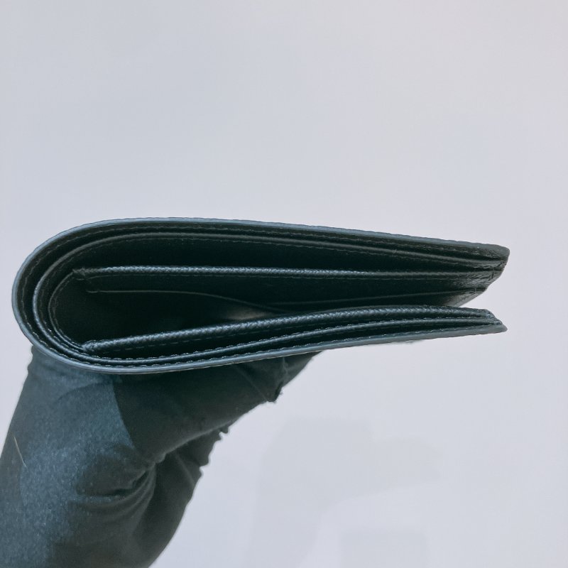 TK2026	Louis Vuitton 路易威登經典黑色花紋兩摺銀包 Multiple Wallet Monogram Eclipse Canvas-4