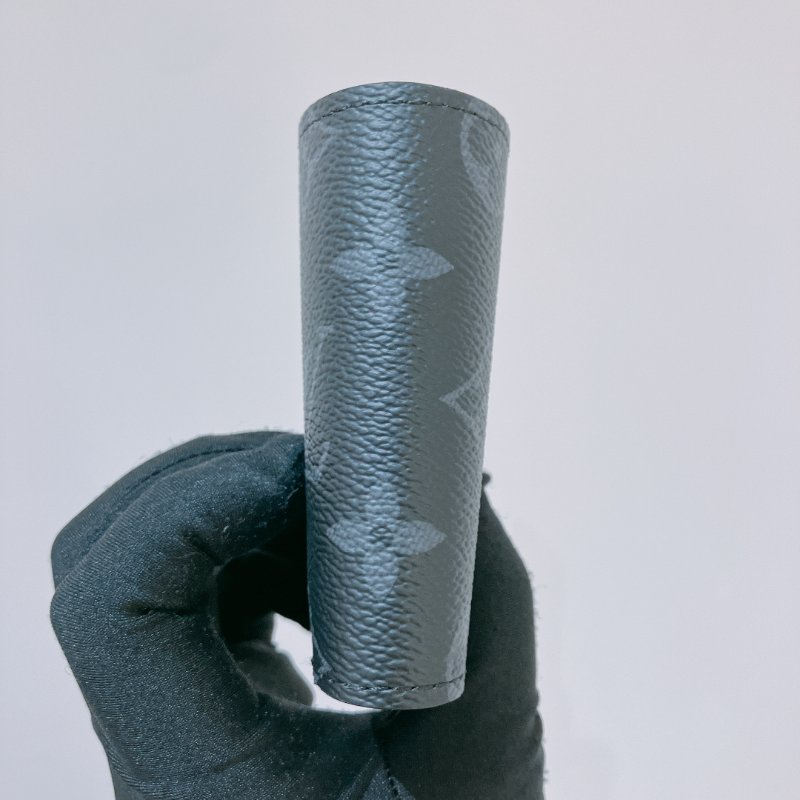 TK2026	Louis Vuitton 路易威登經典黑色花紋兩摺銀包 Multiple Wallet Monogram Eclipse Canvas-5