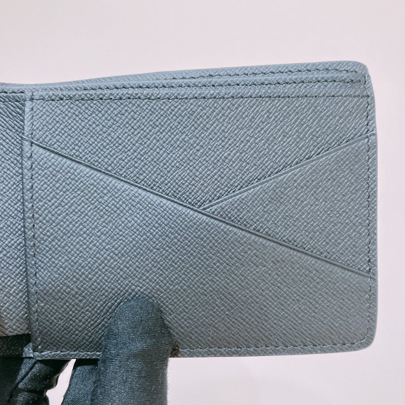 TK2026	Louis Vuitton 路易威登經典黑色花紋兩摺銀包 Multiple Wallet Monogram Eclipse Canvas-7