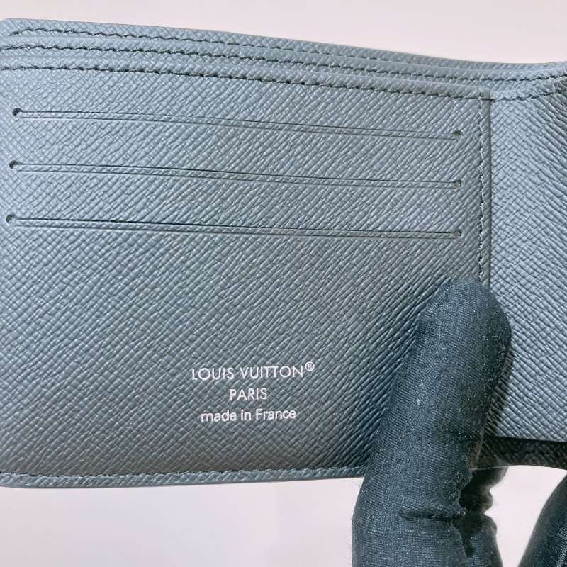 TK2026	Louis Vuitton 路易威登經典黑色花紋兩摺銀包 Multiple Wallet Monogram Eclipse Canvas-8
