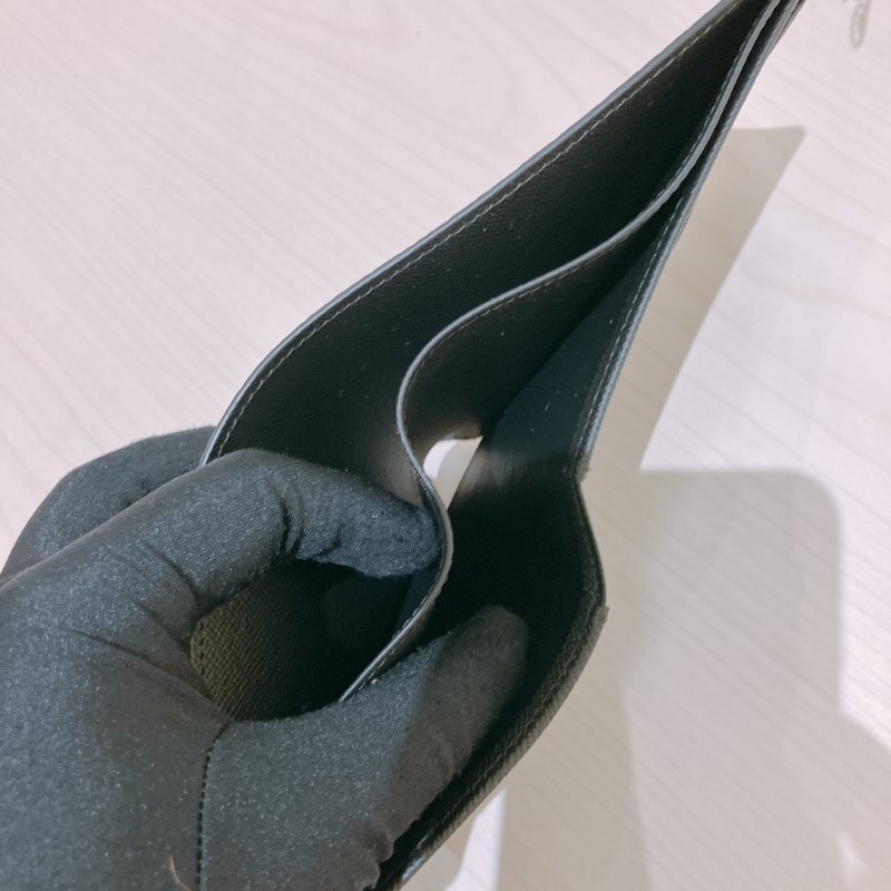 TK2026	Louis Vuitton 路易威登經典黑色花紋兩摺銀包 Multiple Wallet Monogram Eclipse Canvas-10