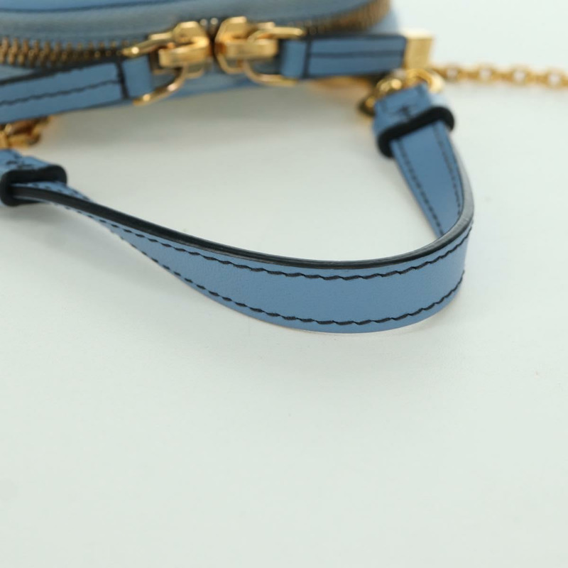 【日本直送】Christian Dior Trotter帆布手機鏈，雙向淺藍色，正品 LNZ570SAM-6