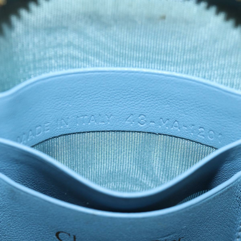 【日本直送】Christian Dior Trotter帆布手機鏈，雙向淺藍色，正品 LNZ570SAM-10