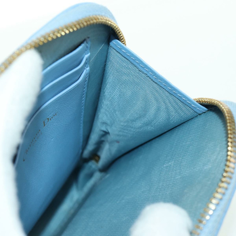 【日本直送】Christian Dior Trotter帆布手機鏈，雙向淺藍色，正品 LNZ570SAM-22