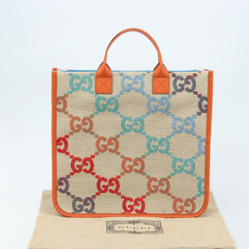 【日本直送】GUCCI 兒童 GG 帆布手提包 米色 550763 正品 173368M-11