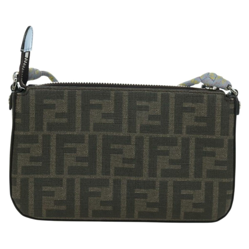 【日本直送】FENDI Zucca 帆布 Miniryu FENDI x FRGMT x POKMON 聯名款手袋 黑色棕色 正品 167070SM-1