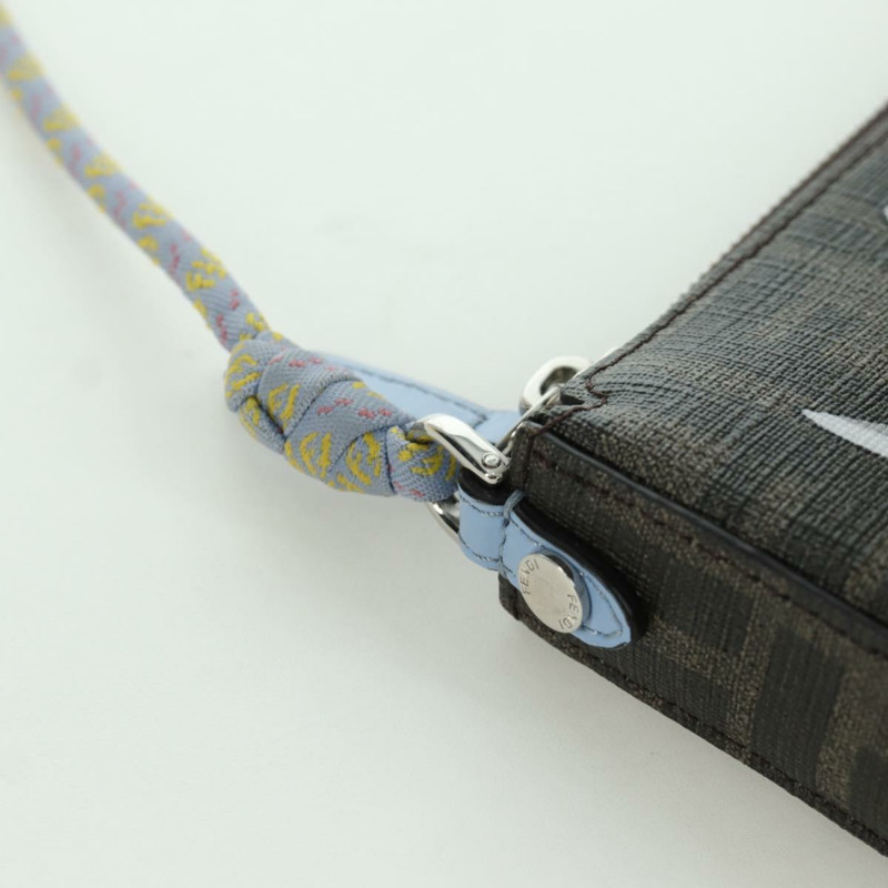 【日本直送】FENDI Zucca 帆布 Miniryu FENDI x FRGMT x POKMON 聯名款手袋 黑色棕色 正品 167070SM-8