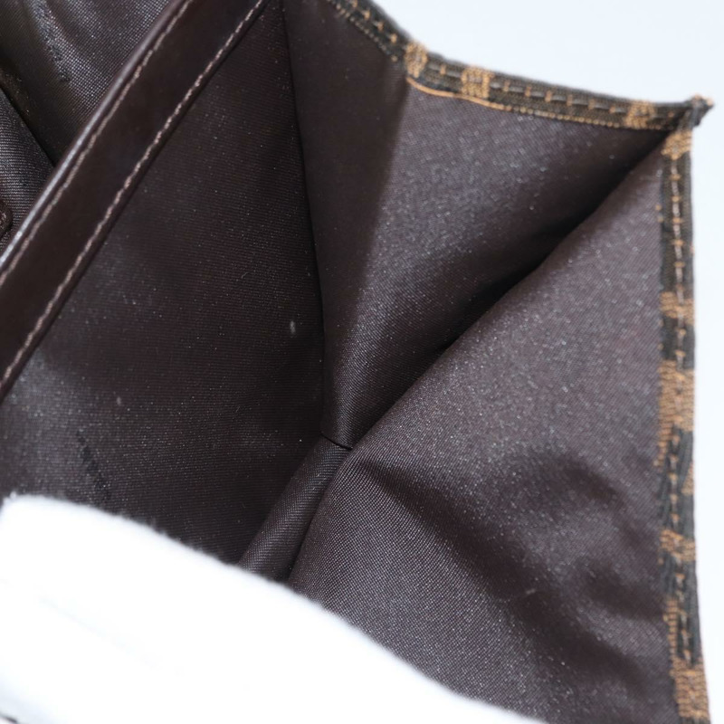 【日本直送】FENDI Zucca 帆布 Mamma Baguette 單肩包 棕色 銀色 正品 am10947V-25