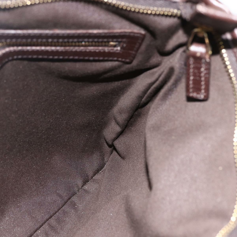 【日本直送】GUCCI GG帆布織帶雪莉線單肩包 米色/金色 144388 正品 BSZ299V-19