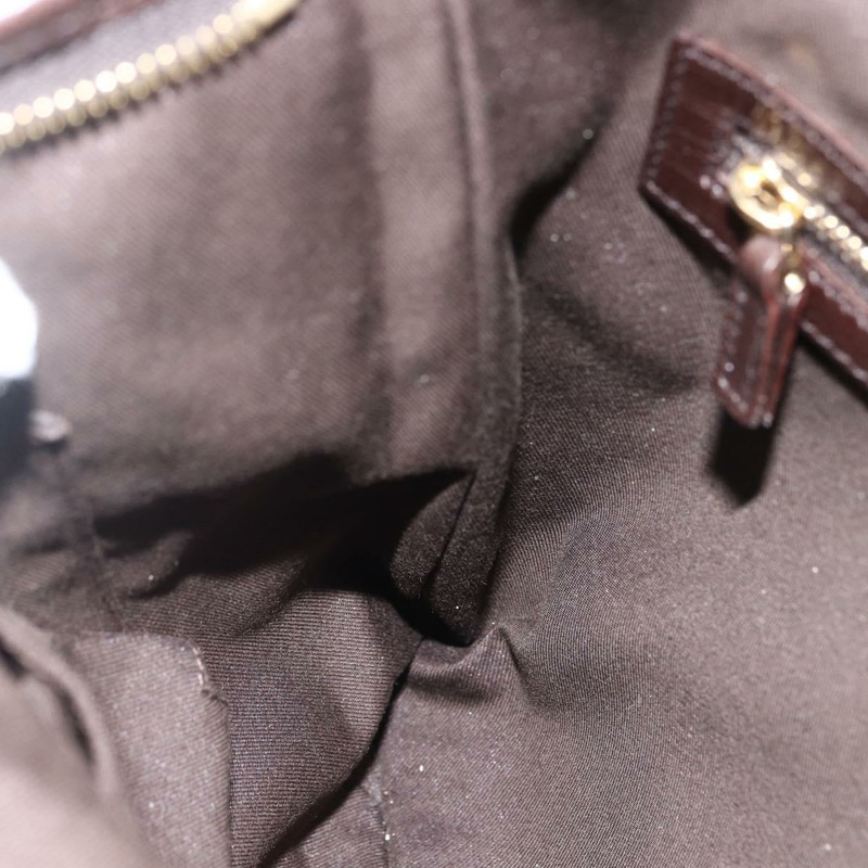 【日本直送】GUCCI GG帆布織帶雪莉線單肩包 米色/金色 144388 正品 BSZ299V-20