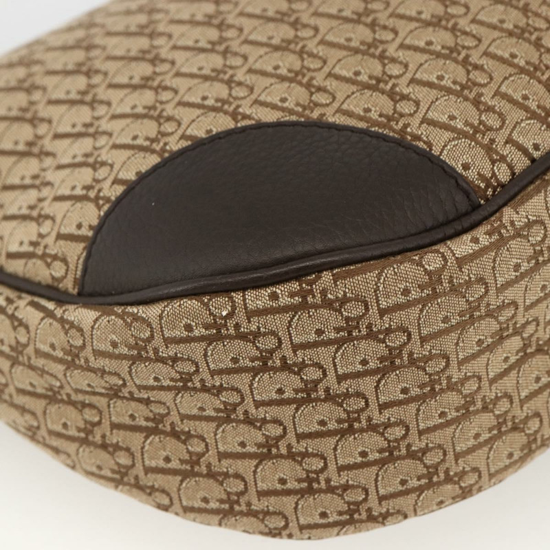 【日本直送】Christian Dior Trotter帆布肩背包 米色 銀色 正品 BSZ033SAV-13