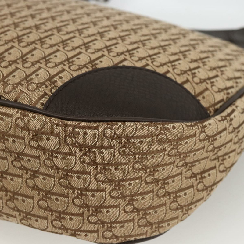 【日本直送】Christian Dior Trotter帆布肩背包 米色 銀色 正品 BSZ033SAV-14