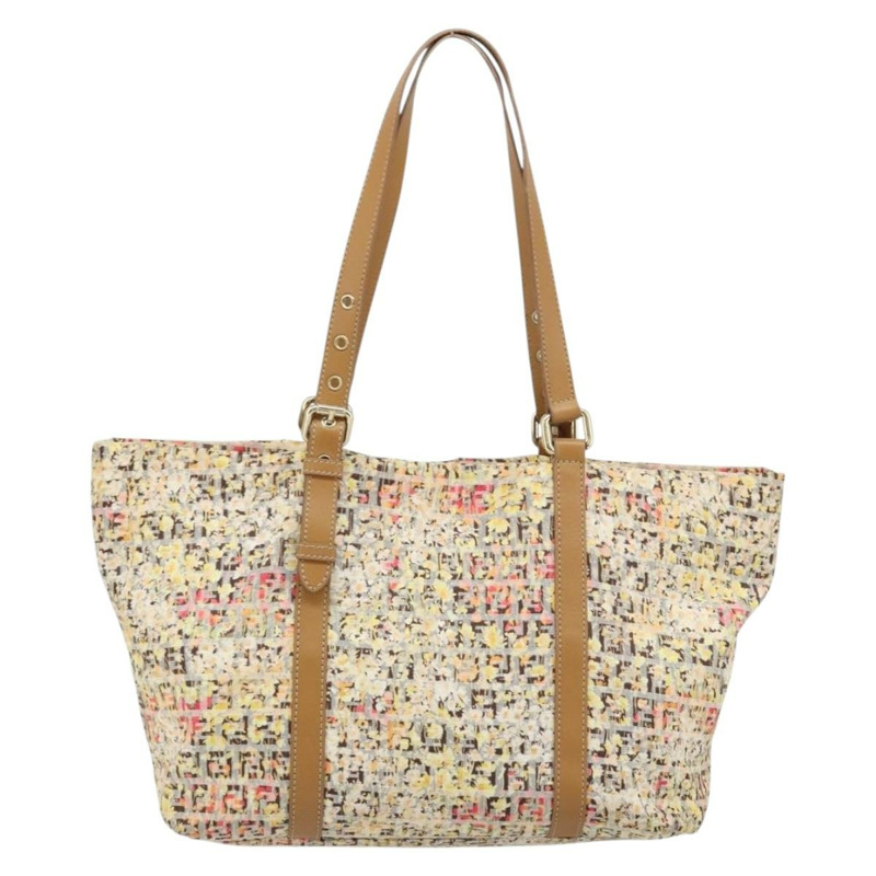 【日本直送】FENDI Zucchino帆布手提包 多色金色 正品 LNZ820V-1