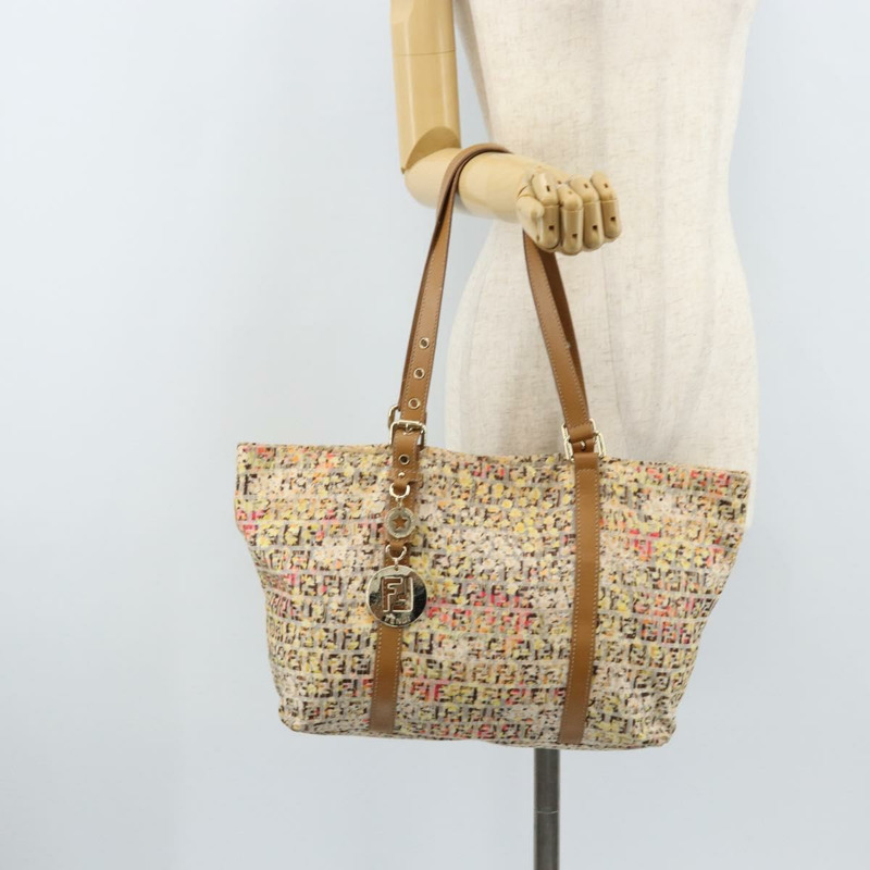 【日本直送】FENDI Zucchino帆布手提包 多色金色 正品 LNZ820V-22