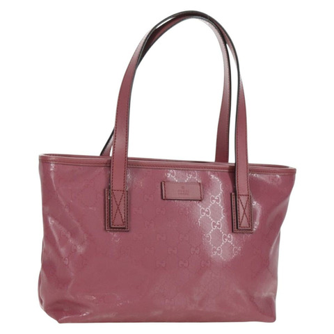 GUCCI GG Implementation 粉金手提包 211138 Auth am10991V