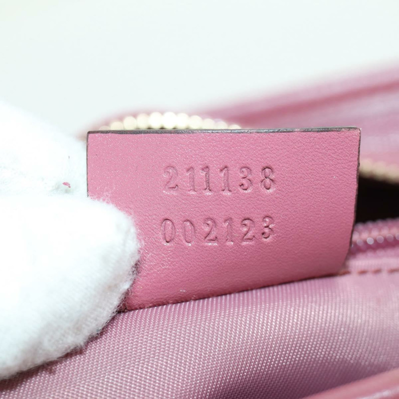 【日本直送】GUCCI GG Implementation 粉金手提包 211138 Auth am10991V-11