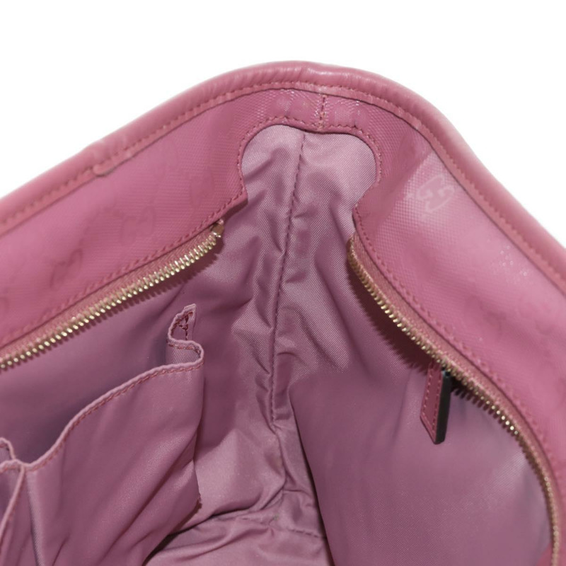 【日本直送】GUCCI GG Implementation 粉金手提包 211138 Auth am10991V-20