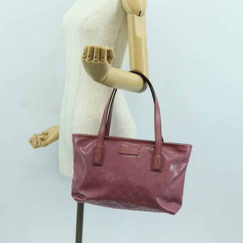 【日本直送】GUCCI GG Implementation 粉金手提包 211138 Auth am10991V-24