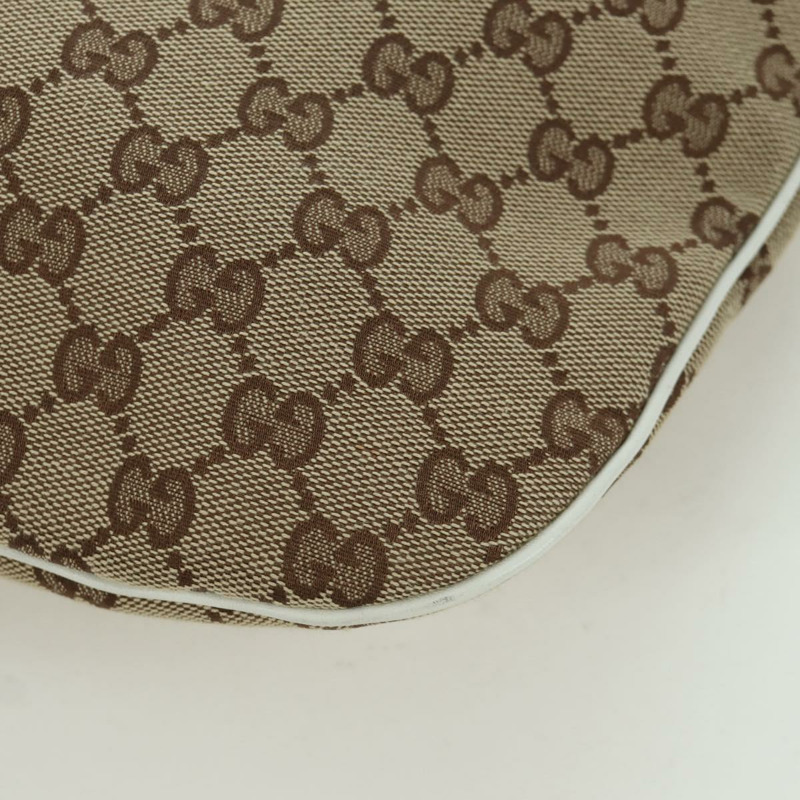 【日本直送】GUCCI GG帆布肩背包 米色 金色 155563 正品 ARZ577SAV-15