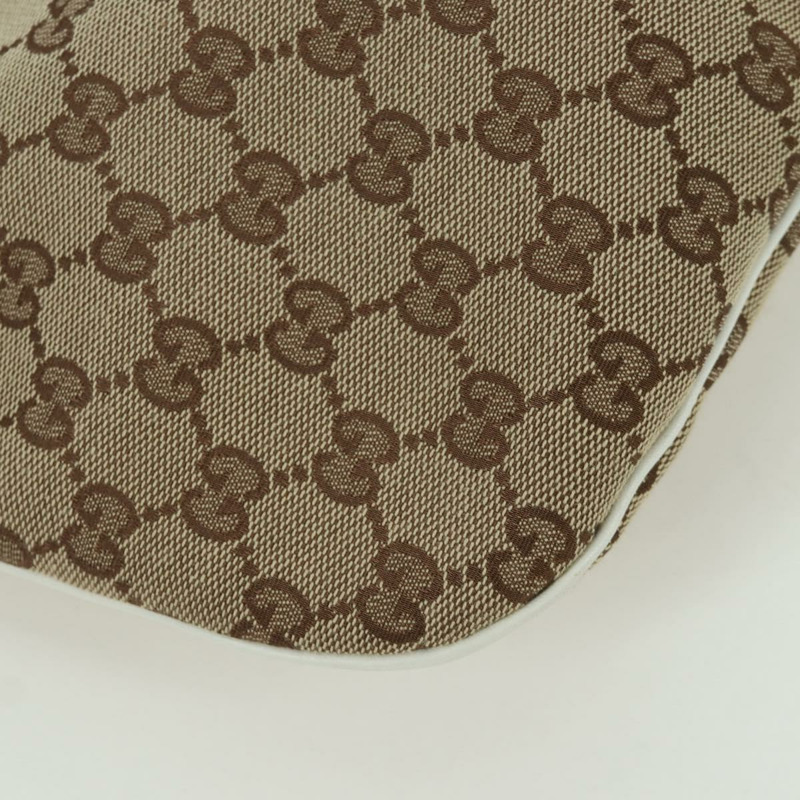 【日本直送】GUCCI GG帆布肩背包 米色 金色 155563 正品 ARZ577SAV-16