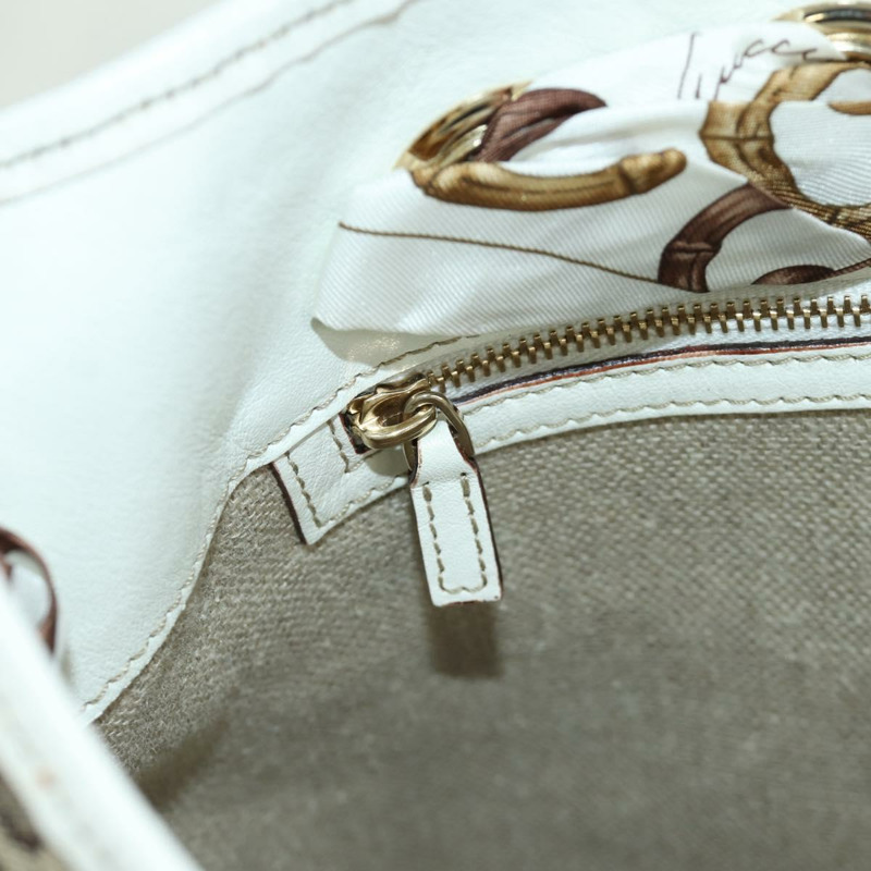 【日本直送】GUCCI GG帆布肩背包 米色 金色 155563 正品 ARZ577SAV-21