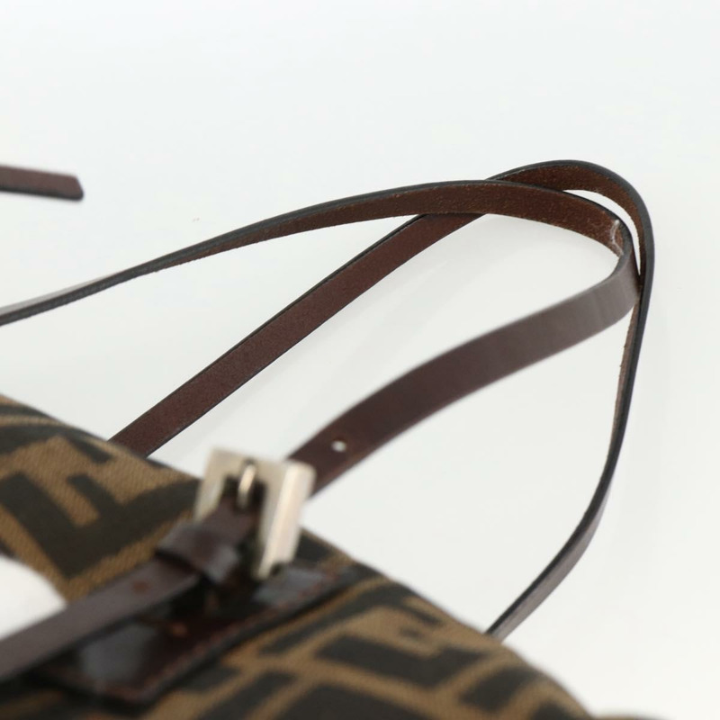 【日本直送】FENDI Zucca帆布波士頓包 棕色/黑色 正品 gh1979A-7