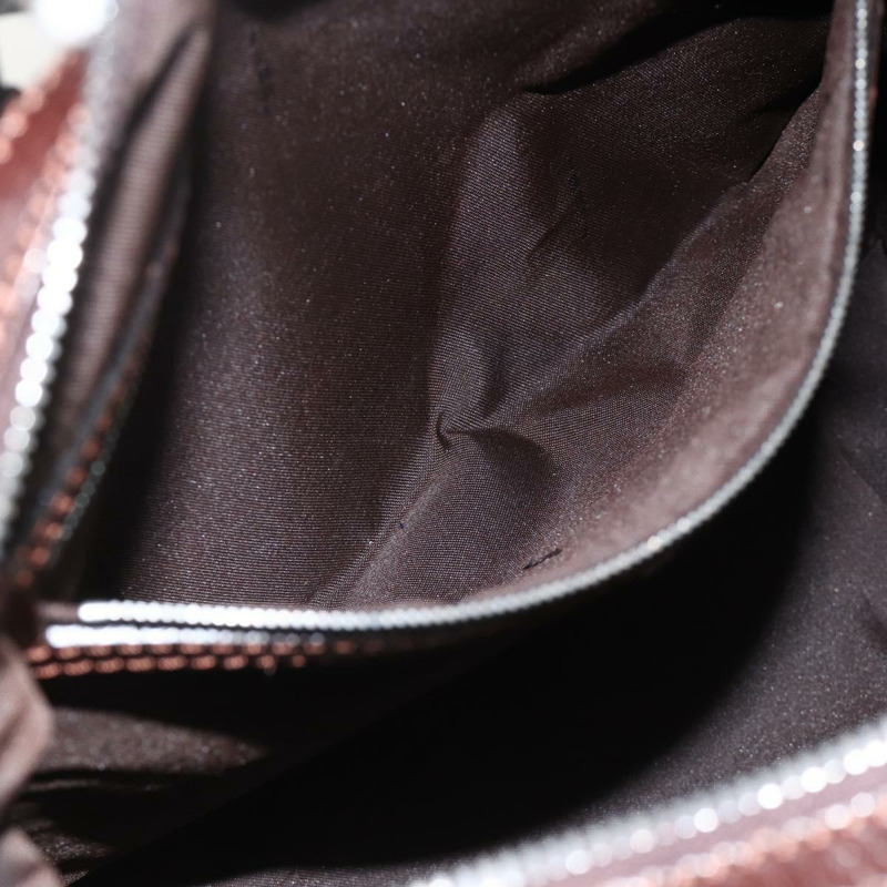 【日本直送】FENDI Zucca帆布波士頓包 棕色/黑色 正品 gh1979A-21