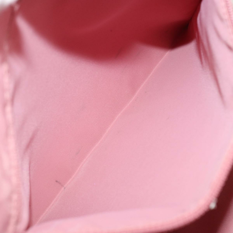 【日本直送】Christian Dior Trotter帆布肩背包 粉紅銀色 正品 YKZ088A-20