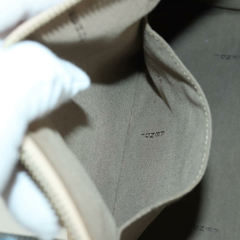 【日本直送】FENDI Zucchino 帆布手提包 粉紅金色 正品 AMZ369A-23