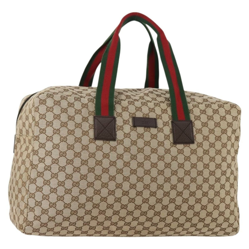 【日本直送】GUCCI GG帆布雪莉酒系列波士頓包 米色/銀色 146310 正品 YKZ780A-0