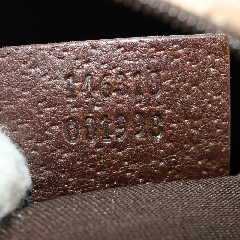 【日本直送】GUCCI GG帆布雪莉酒系列波士頓包 米色/銀色 146310 正品 YKZ780A-10