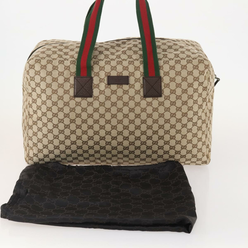 【日本直送】GUCCI GG帆布雪莉酒系列波士頓包 米色/銀色 146310 正品 YKZ780A-11