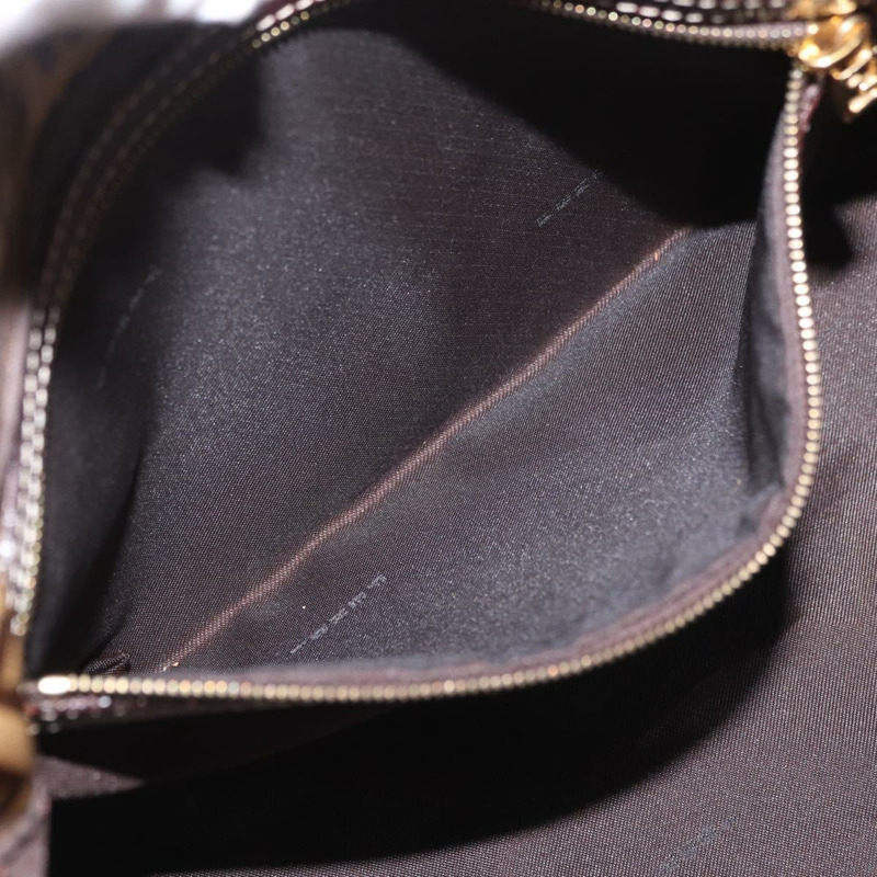 【日本直送】FENDI Zucchino 帆布 Mamma Baguette 肩背包 米色 金色 正品 ka3373V-24