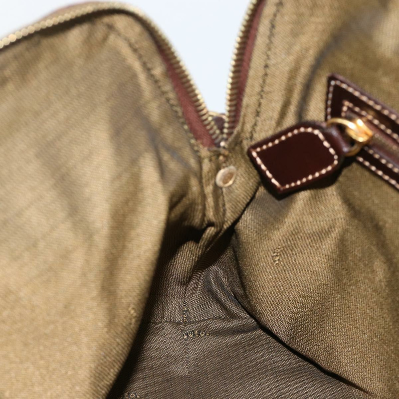 【日本直送】FENDI Zucca帆布手提包 2way Black Brown Auth BAZ010A-21