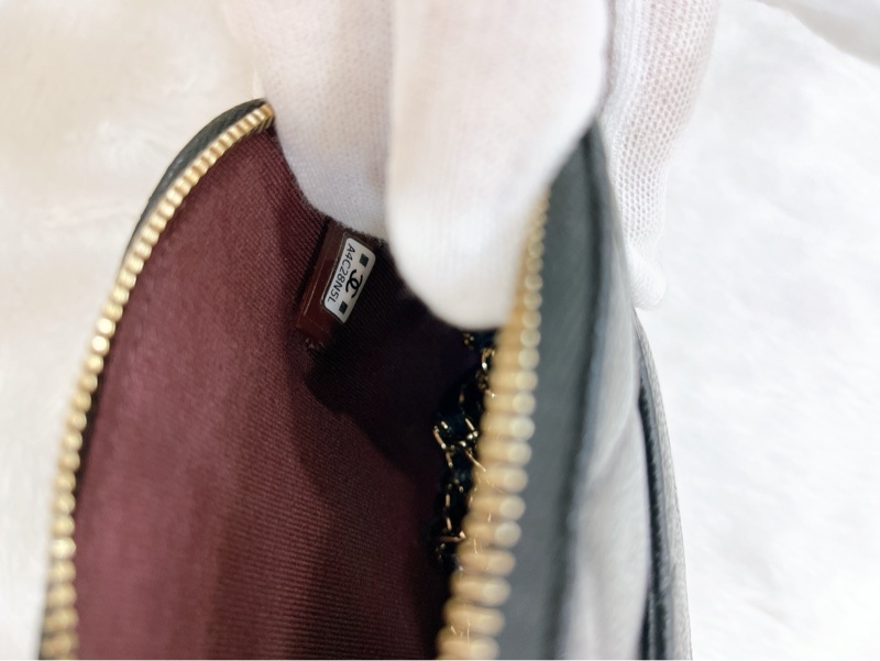 莉亞精品♡Chanel 小貝殼包 黑色 近新美包-9