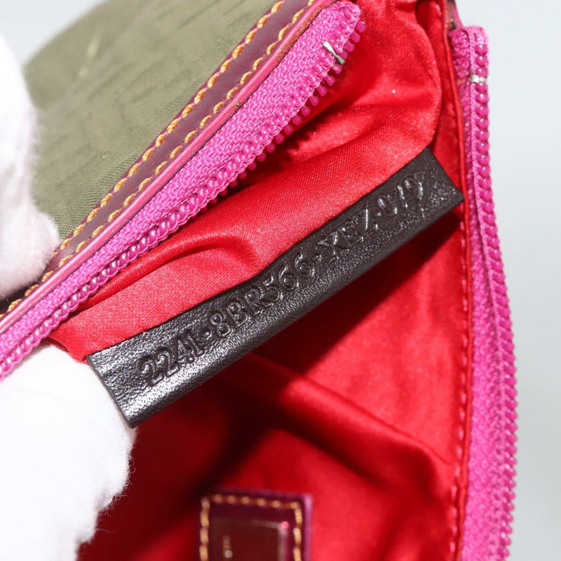 【日本直送】FENDI Zucchino 帆布手提包 金色 正品 SW2240A-11