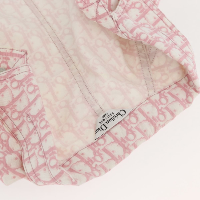 【日本直送】Christian Dior Trotter 粉紅色帆布夾克，正品 BAZ825SAM-9