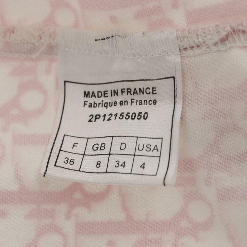 【日本直送】Christian Dior Trotter 粉紅色帆布夾克，正品 BAZ825SAM-20