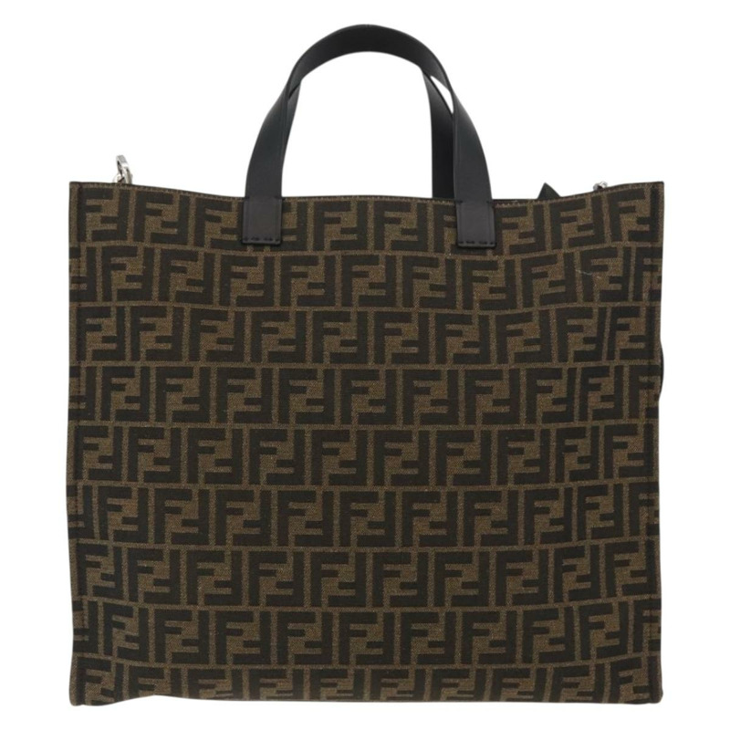 【日本直送】FENDI x FRGMT x POKMON Zucca帆布蜻蜓包 2way 黑色 Auth 167165SAM-1