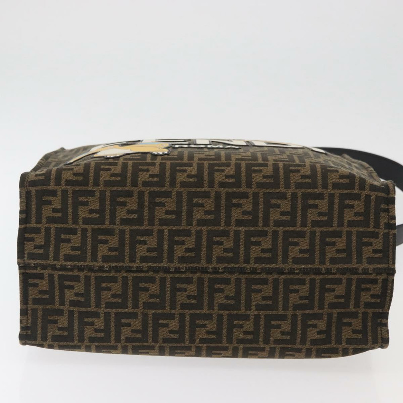 【日本直送】FENDI x FRGMT x POKMON Zucca帆布蜻蜓包 2way 黑色 Auth 167165SAM-4