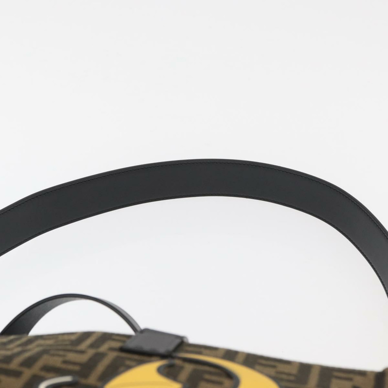 【日本直送】FENDI x FRGMT x POKMON Zucca帆布蜻蜓包 2way 黑色 Auth 167165SAM-14