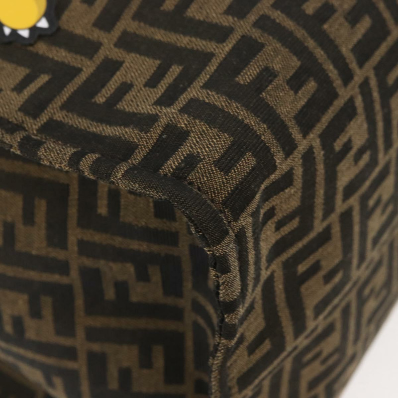 【日本直送】FENDI x FRGMT x POKMON Zucca帆布蜻蜓包 2way 黑色 Auth 167165SAM-15