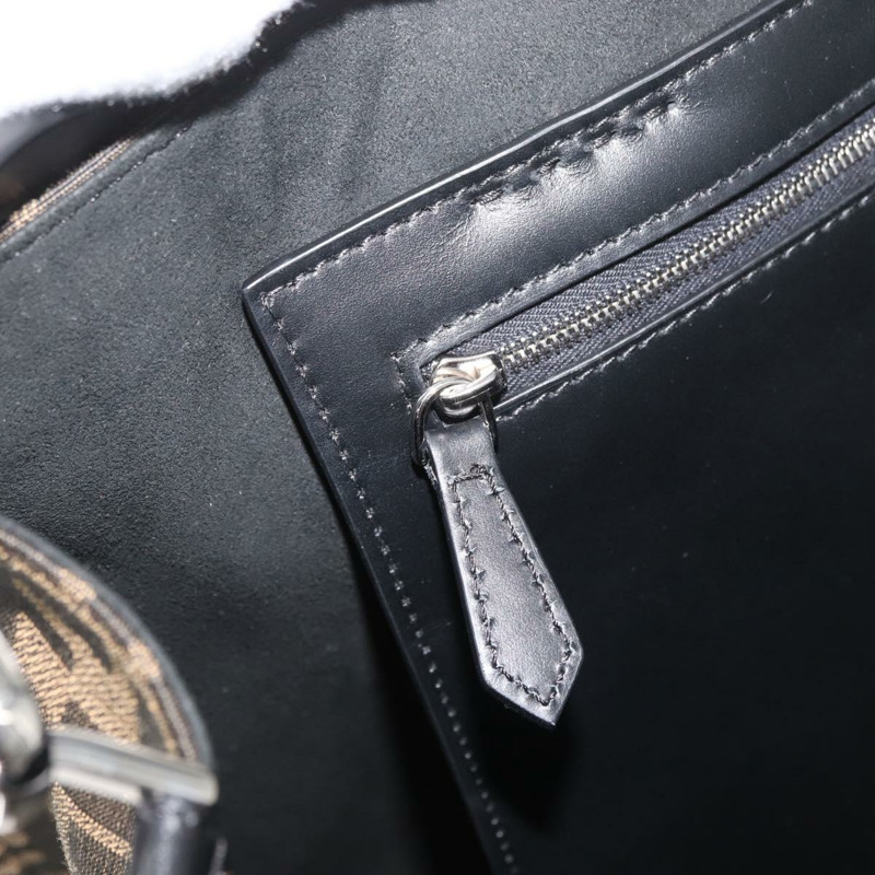 【日本直送】FENDI x FRGMT x POKMON Zucca帆布蜻蜓包 2way 黑色 Auth 167165SAM-24