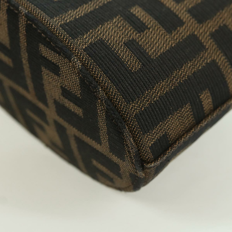 【日本直送】FENDI Zucca帆布Mamma Baguette包 黑色 銀色 棕色 正品 YKZ1596SAM-17