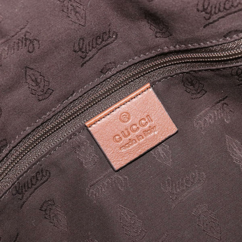 【日本直送】GUCCI GG帆布 Guccissima Sukey 手提包 2way Brown Gold Auth 175483A-15