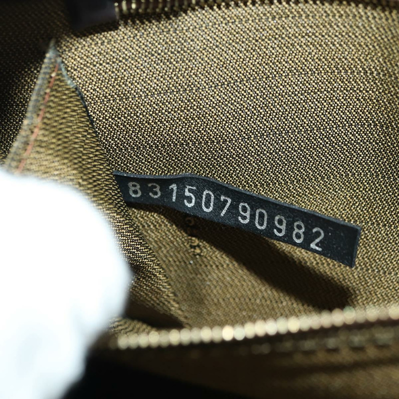 【日本直送】FENDI Zucca帆布肩背包 棕色/黑色 正品 175574SM-10