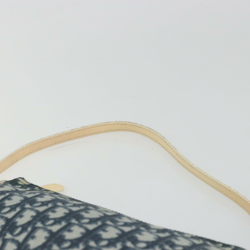 【日本直送】Christian Dior Trotter帆布馬鞍配件包 PVC海軍藍 正品 175480A-7