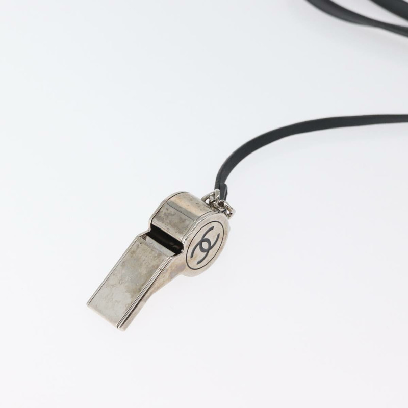 【日本直送】香奈兒女士First帆布手提包 白色 銀色 CC 認證 YKZ1356A-10