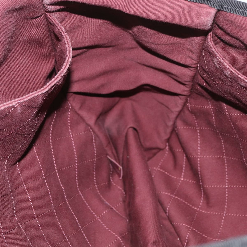 【日本直送】香奈兒女士First帆布手提包 白色 銀色 CC 認證 YKZ1356A-18